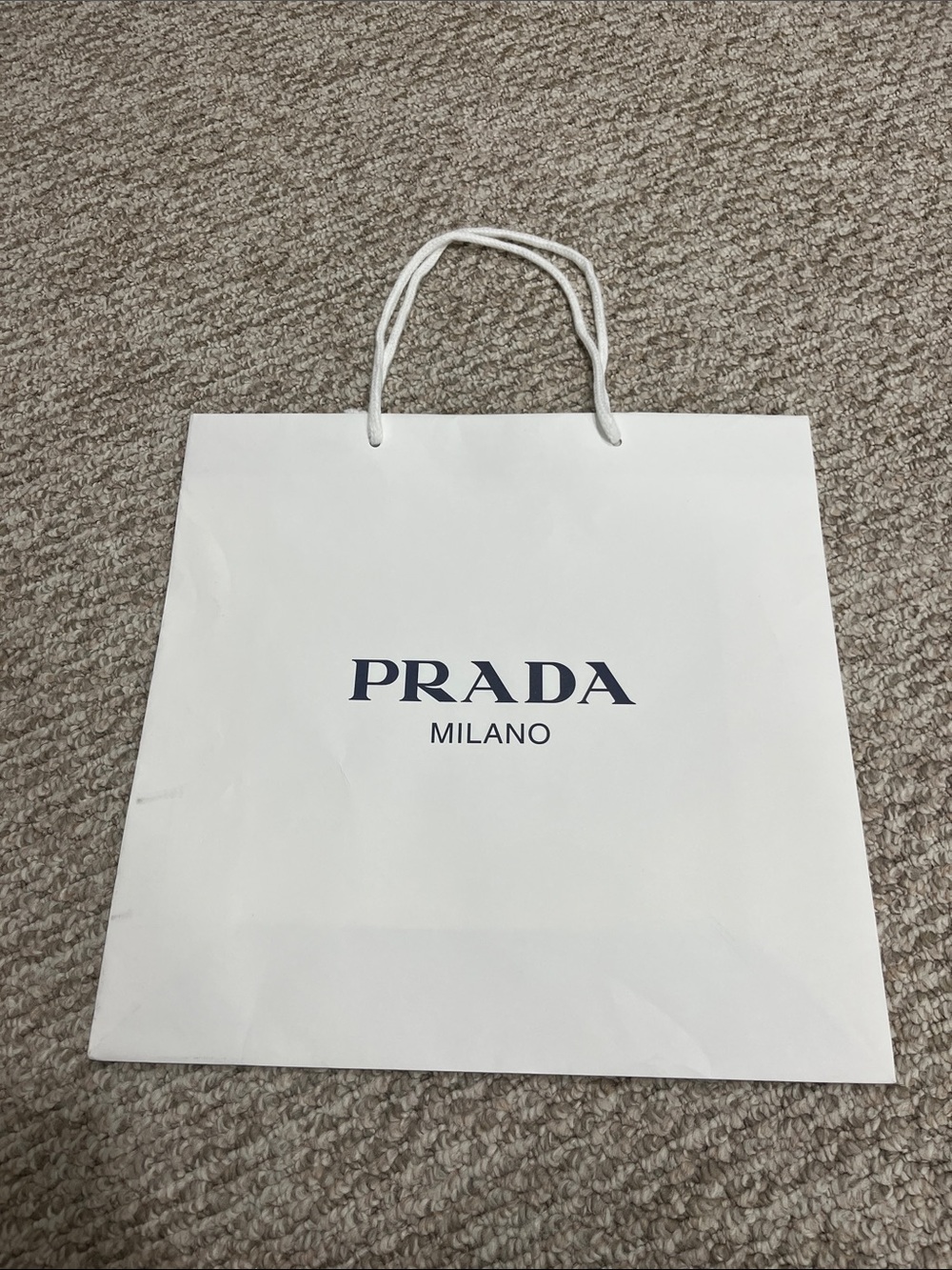 Prada shopping bag